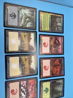 Mtg Pre Modern Foil Land Card Lot Rare Near Mint/ Unplayed (lot 3B) - Image 2