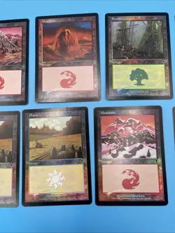 Mtg Pre Modern Foil Land Card Lot Rare Near Mint/ Unplayed (lot 3B) - Image 5