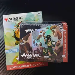Magic: The Gathering Avatar the Last Airbender Collector Booster Box MTG Bundle - Image 1