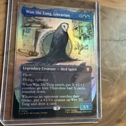 MTG Wan Shi Tong, Librarian TLA Avatar: The Last Airbender Borderless Foil 0320 - Image 1