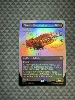 MTG Phoenix Fleet Airship #0323 Foil Bord. M Avatar: The Last Airbender (TLA) - Image 1
