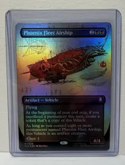 FOIL MTG Phoenix Fleet Airship TLA Avatar: The Last Airbender Borderless Foil - Image 2