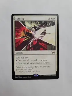 MTG - Split Up Duskmourn: House of Horror Regular Rare #0032 - Image 1