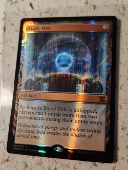 FOIL Static Orb NM/LP Magic MTG Masterpiece Series: Kaladesh Inventions MPS - Image 4