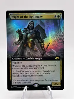 Wight of the Reliquary 0469 Extended Art Foil Modern Horizons 3 MH3 MTG NM - Image 1