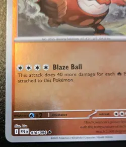 Darmanitan 016/094 Reverse Holo Uncommon Phantasmal Flames Pokemon TCG - Image 4