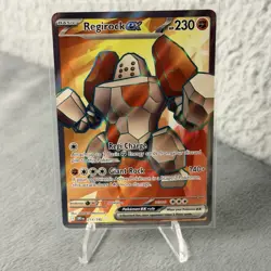 Regirock ex 214/182 Ultra Rare Holo Pokemon TCG NM - Image 1