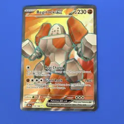 Regirock ex 214/182 Ultra Rare Holo Pokemon TCG NM - Image 3