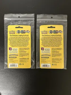 Pokemon TCG: XY Evolutions Blister Pack Set Of 2 New Factory Sealed - Image 2