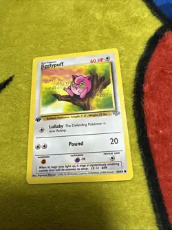 Pokemon 1st Edition Jungle Jigglypuff 54/64 Mint - Image 1