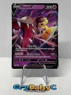 Pokemon Mawile V 070/195 Silver Tempest Sword & Shield ULTRA RARE - Image 1