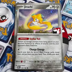 Play Pokemon Prize Pack Series 5- Cosmos Holo- Jirachi 126/182Opens in a new win - Image 1