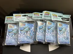 Pokemon Chilling Reign Mini Portfolio Booster Packs Lot Of 5 Brand New Sealed - Image 2