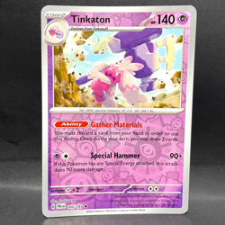 2023 POKEMON PALDEA EVOLVED TINKATON 105/193 REVERSE HOLO (RARE) - Image 1