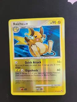 Pokemon Raichu 77/147 Supreme Victors Reverse Holo LP - Image 1