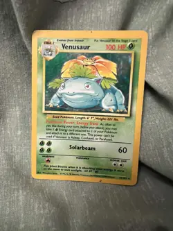 Venusaur 15/102 Holo Pokemon TCG Base Set - Image 1