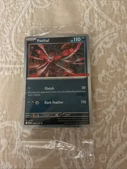 Sealed Yveltal 088/132 Reverse Holo Mega Evolution Pokemon GAMESTOP PROMO - Image 4