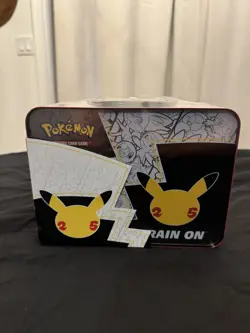 Pokemon Celebrations Collector Chest - Lunch Box Tin - NEW SEALED - Image 3