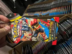 Pokemon TCG Mega Evolution Sleeved Booster Pack Lot of 11 - Image 3