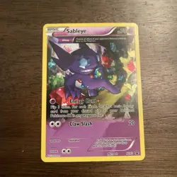 Pokemon SABLEYE XY92 Holo Cosmos BLACK STAR PROMOS Pokemon TCG (MP) FULL ART - Image 1