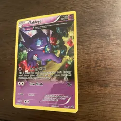 Pokemon SABLEYE XY92 Holo Cosmos BLACK STAR PROMOS Pokemon TCG (MP) FULL ART - Image 3