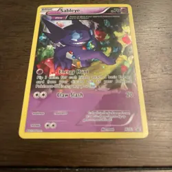 Pokemon SABLEYE XY92 Holo Cosmos BLACK STAR PROMOS Pokemon TCG (MP) FULL ART - Image 5