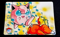 Jigglypuff #347 NM Pokemon Pocket Monsters Vending Prism Sticker Near Mint - Image 2
