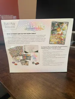 Prismatic Evolutions Pokemon Center Elite Trainer Box ETB Factory Sealed NEW - Image 3