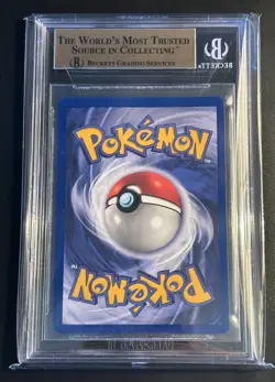 Pokemon Dragonite WB Movie Black Star Promo #5 BGS 9.5 Gem Mint Label Error - Image 2
