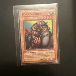 Boar Soldier MRL-089 - 1st Edition - Magic Ruler - YuGiOh! NA English Vintage - Image 1