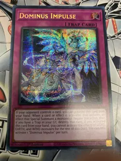 Dominus Impulse MP25-EN116 2025 Mega-Pack 1st Edition Crease On Back - Image 2