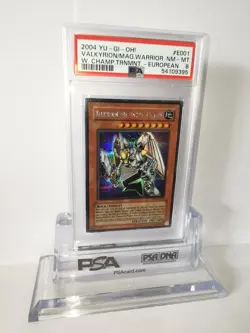 Valkyrion the Magna Warrior wc4-e001 - PSA 8 - Prismatic-Secret Rare Yu-Gi-Oh! - Image 1