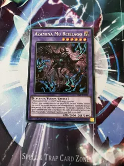 Azamina Mu Rcielago Secret Rare 25LP-EN011 1st Edition Yu-Gi-Oh - Image 1