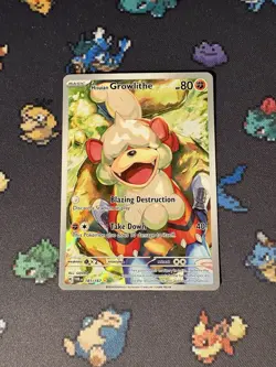 Pokemon Cards Growlithe 181/167 Illustration Rare Twilight Masquerade - (NM) #2 - Image 1