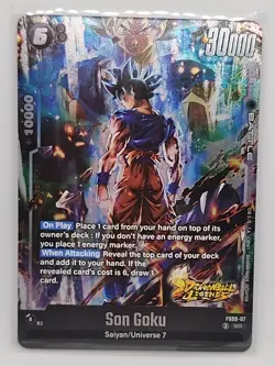 Son Goku FS09-07 Dragon Ball SR Legends Card - Image 1