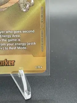 Energy Marker E-72 Gold Manga Booster 02 Dragon Ball Card English - Image 3