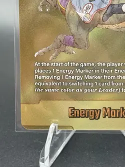Energy Marker E-72 Gold Manga Booster 02 Dragon Ball Card English - Image 4