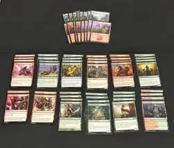 Pauper Gruul Aggro- MTG Magic 60 Card Deck - Image 1