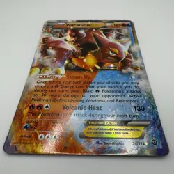 Pokemon TCG Volcanion-EX From XY Steam Siege2016 Holo Card 26/114 LP - Image 4