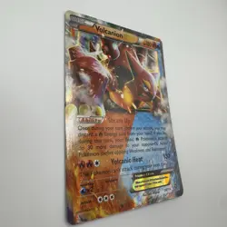 Pokemon TCG Volcanion-EX From XY Steam Siege2016 Holo Card 26/114 LP - Image 5