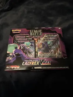 Pokemon Pokemon TCG: Shadow Rider Calyrex VMAX League Battle Deck Cards NEW - Image 1