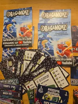 Dragamonz Lot Of 100+ Cards 12 character Cards Tecton Boaragon Tearo Blackfire - Image 5