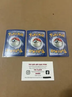 Pokemon Promo Torchic Mudkip Treecko Black Star Pokemon TCG Card - Image 2