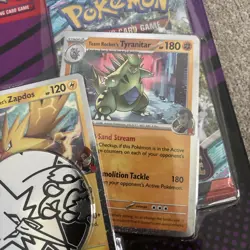 Pokemon 2 Pack Blister Pack - Team Rocket's Articuno, Zapdos & Tyranitar Cards B - Image 4