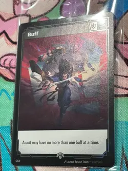 Riftbound Fist Bump Buff Double Sided Promo Card Riot Exclusive SEALED - Image 2