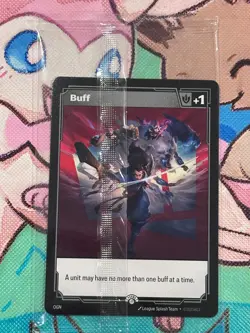 Riftbound Fist Bump Buff Double Sided Promo Card Riot Exclusive SEALED - Image 4