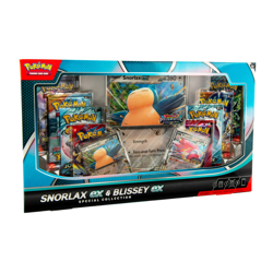 Pokemon Trading Card Game Snorlax ex and Blissey ex Special Collection Box - Image 2