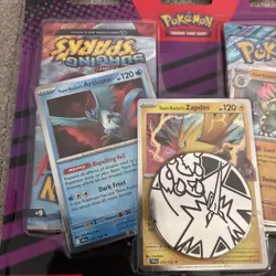 Pokemon 2 Pack Blister Pack - Team Rocket's Articuno, Zapdos & Tyranitar Cards - Image 5