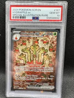 💎 PSA GEM MINT 10 Hydrapple EX Stellar Crown #167 Pokemon Card 💎 - Image 1