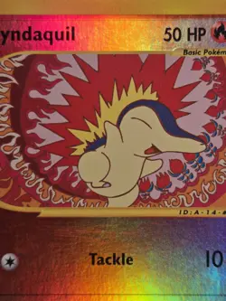 Cyndaquil 105/165 - Reverse Holo Common (Expedition) - Light Play Pokemon Card - Image 4